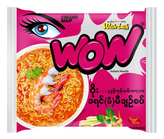 Wah Lah Instant Noodle #WOW Tomyum Creamy Soup 60G x 30's