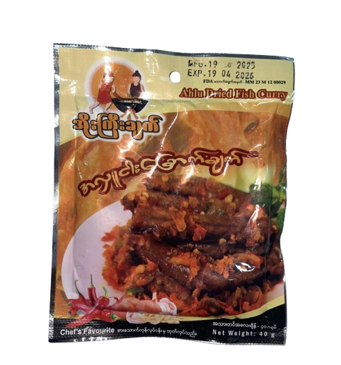 Zalone Gyi #Ahlu Dried Fish Curry 40G x 10's