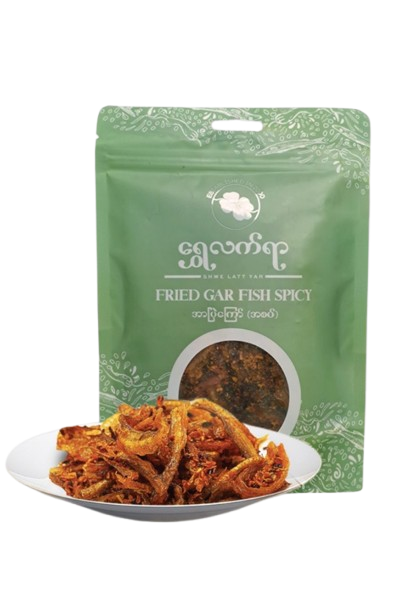Fried Gar Fish Spicy (160G)
