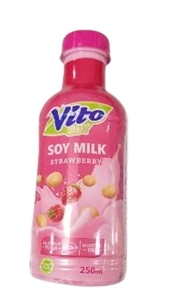 Vito Soy PET #Strawberry 250ML x 24s