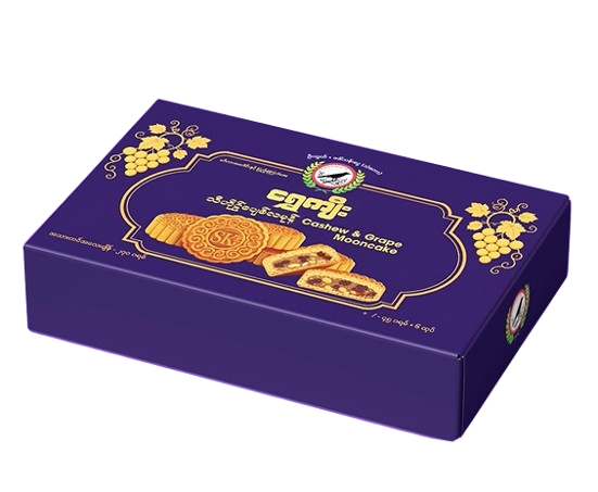 Shwe Kyee Cashew & Grape Mooncake 270g