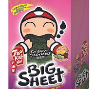 Tao Kae Noi Big Sheet Seaweed #Japanese Sauce 3.2G x 12's