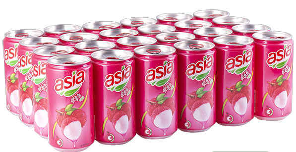 Asia Clip #Lychee 250ML x 24's
