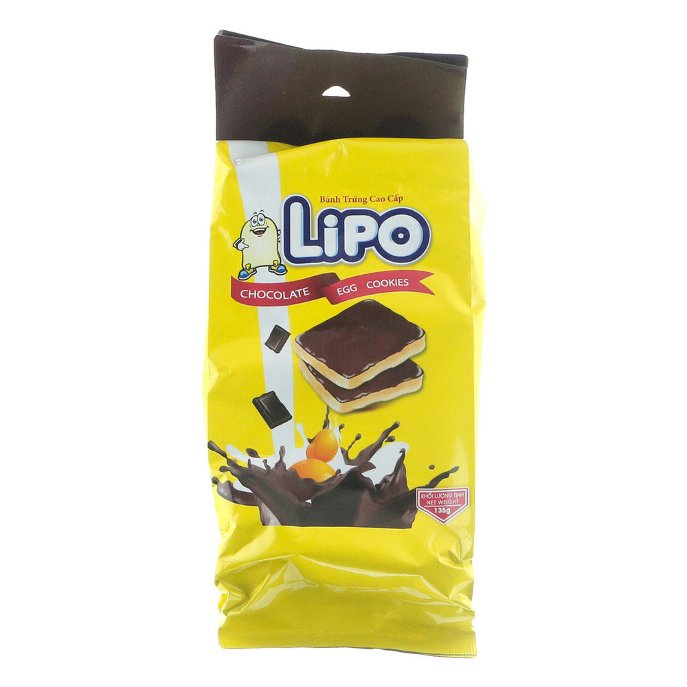 Lipo #Choco Egg Cookies 135G