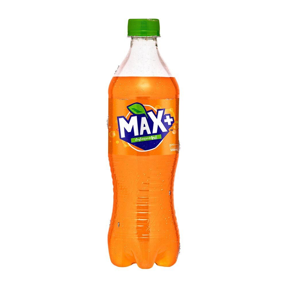 Max Plus #Orange 500ML x 24's