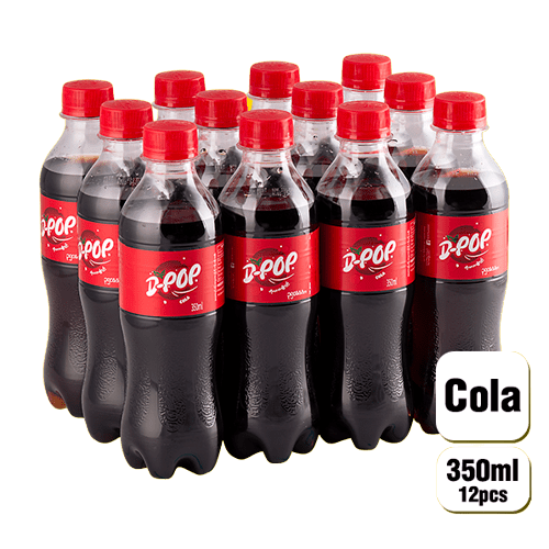 D-POP PET #Cola 350ML x 12's