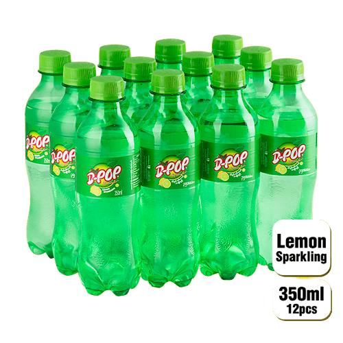 D-POP PET #Lemon 350ML x 12's