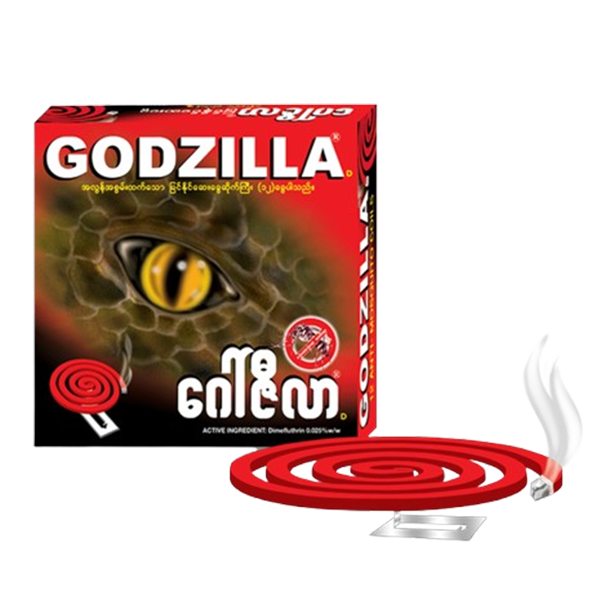 Godzilla Mosquito Coil 10Coils x 5's