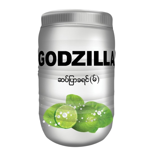 Godzilla Soap Cream #Lime 1000G x 12's