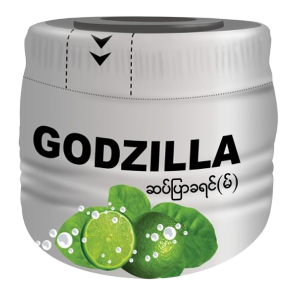 Godzilla Soap Cream #Lime 500G x 12's