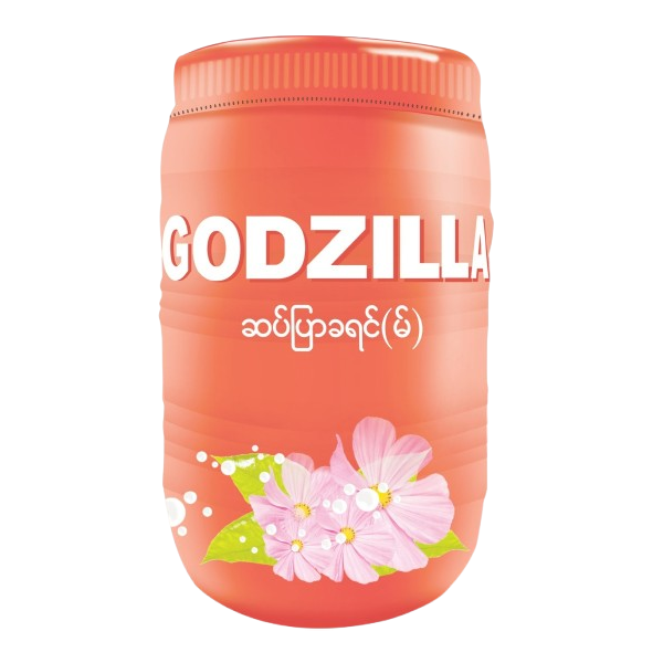 Godzilla Soap Cream #Orchid Pink 1000G x 12's