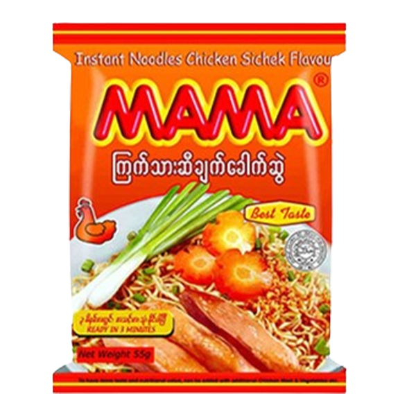 MaMa Instant Noodle #Chicken Sichek 55G x 30's