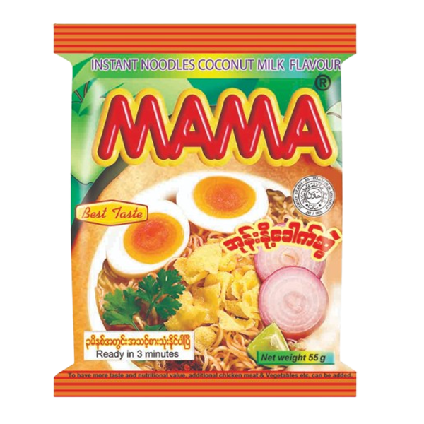 MaMa Instant Noodle #Coconut Milk 55G x 30's
