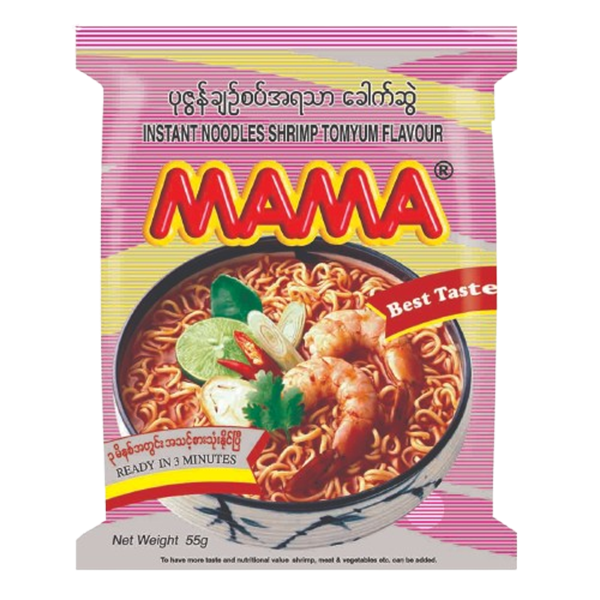 MaMa Instant Noodle #Shrimp Tom Yum 55G x 30's