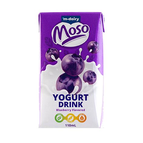 Moso Yogurt #Blueberry 110ML x 60's