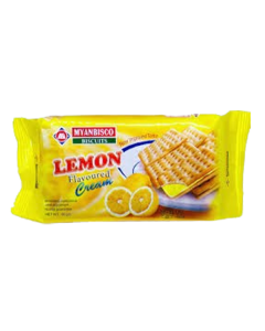 Myanbisco Lemon Cream Biscuits 90G x 30's