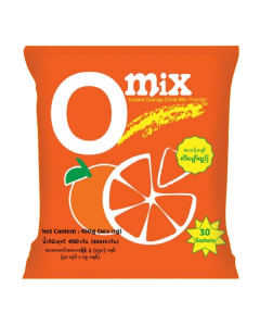O-Mix Instant Drink Mix Powder #Orange 15G x 30's