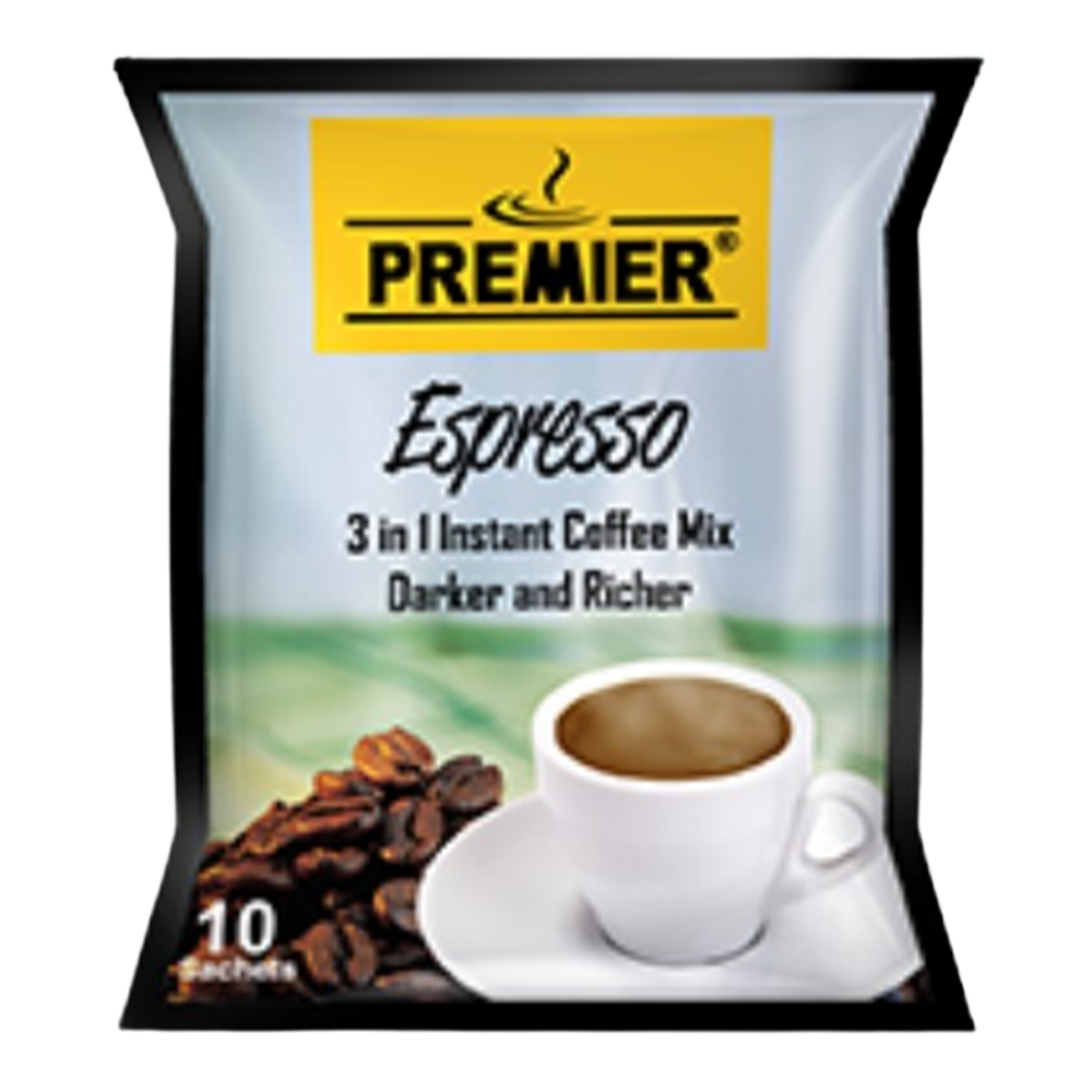 Premier Espresso Coffeemix 18G x 10's