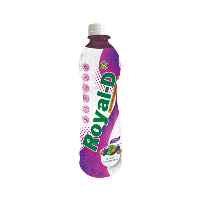 Royal-D Electrolyte Beverage #Grape 400ML x 12's