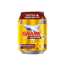 Shark Energy Drink  #Ginseng & Honey 250ML 6's x 4 PKT