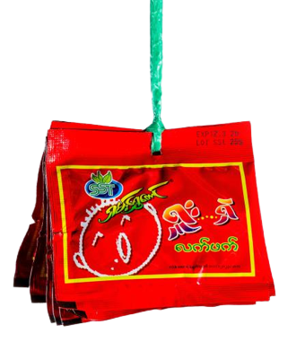 Shan Shwe Taung Ah Htoo Za Yan Tea Leaves 23G x 100's