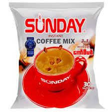 SUNDAY 3in1 Instant Coffee Mix 25G x 30's