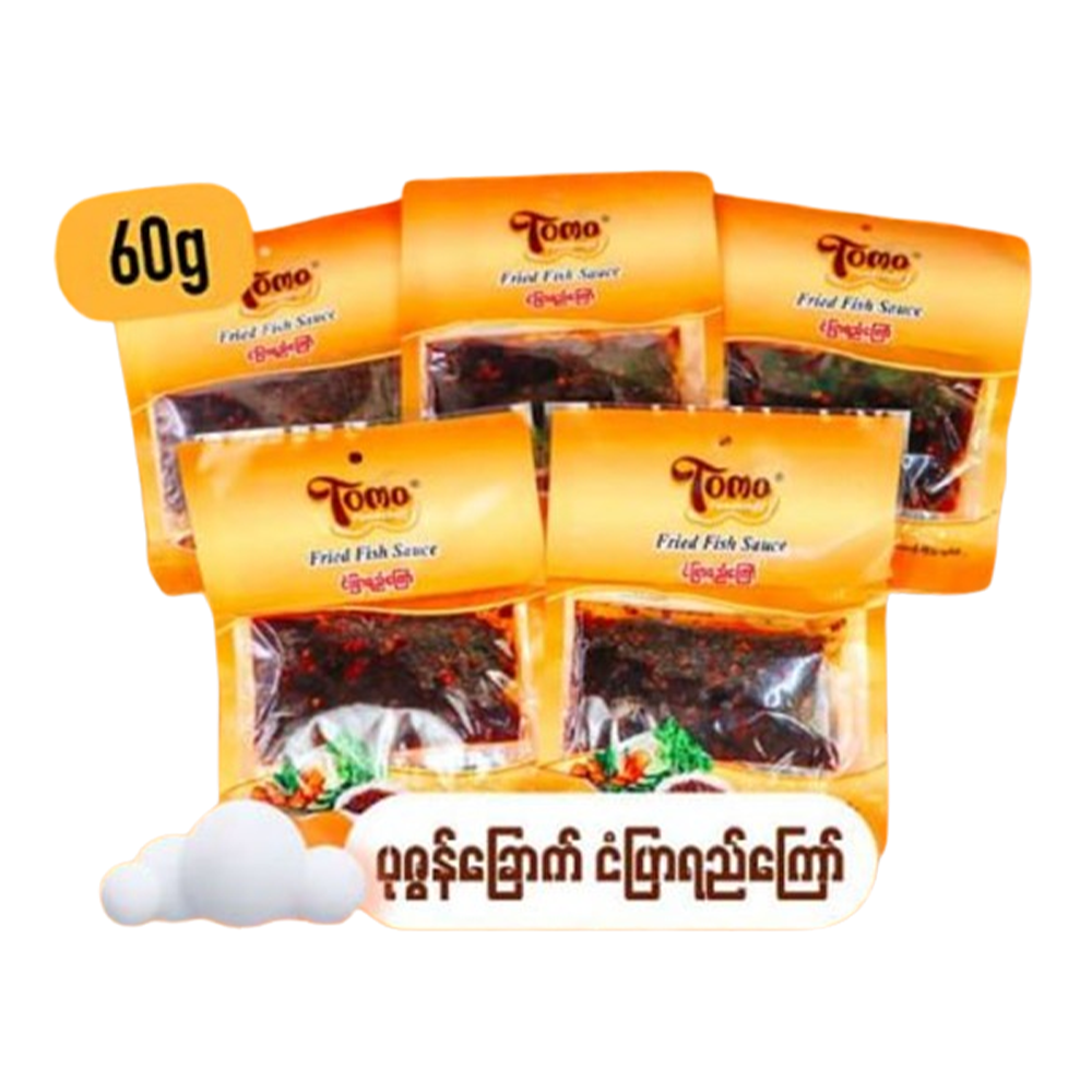 Tomo Pazon Choud Fish Sauce 60G x 5's (6 PKT)