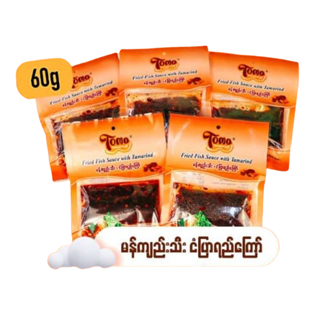 Tomo Tamarind Fried Fish Sauce 60G x 5's (6 PKT)
