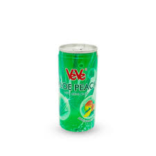 VeVe #Aloe Vera Peach Juice With Pulp 260ML x 24's