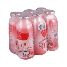 VeVe Yoghurt Milk #Strawberry 200ML 6's x 4 PKT