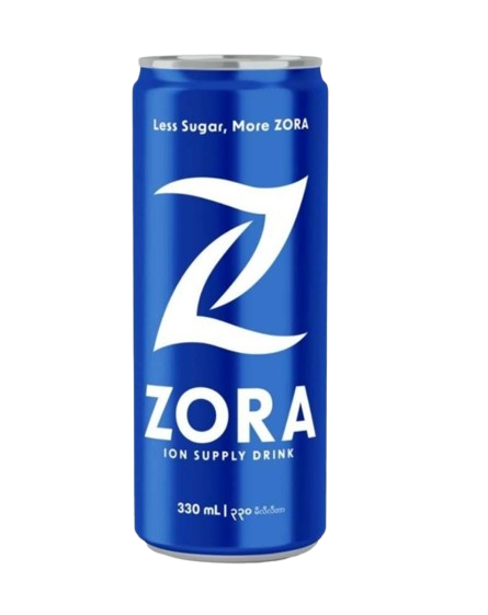 Zora PET #Natural Fruit Can 330ML x 24's