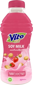 Vito Plain Straw 350ml PET x 24's