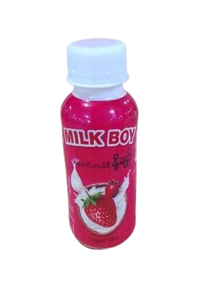 Milk Boy Strawberry Yogurt 120ml x 24's