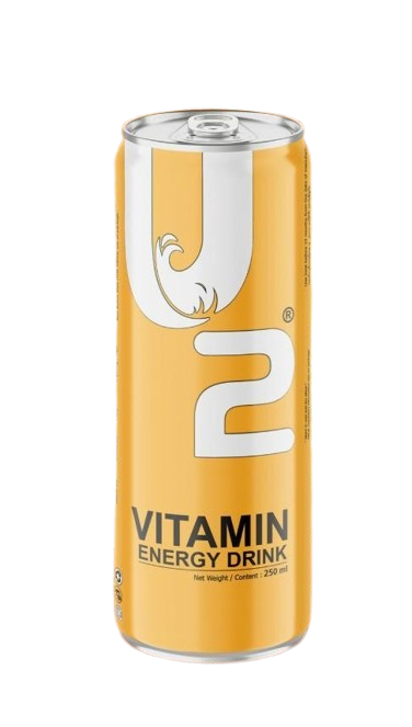 U2 Energy Drink 250ml Can x 24's