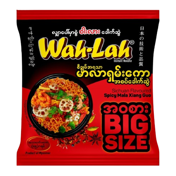 Wah Lah Instant Noodle #Mala Xiang Guo 85G x 30's